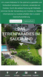 Mobile Screenshot of ferienhotel-stockhausen.de